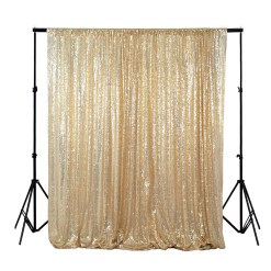 Sequin Backdrop - Gold