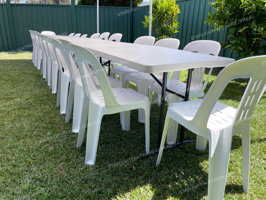 White Bistro Chair Hire Starlight Party Hire