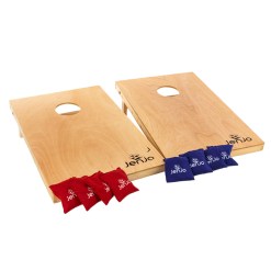 Cornhole Boards & Corn Bags Toss Game Hire