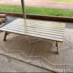 Picnic Table Hire - Medium Brown